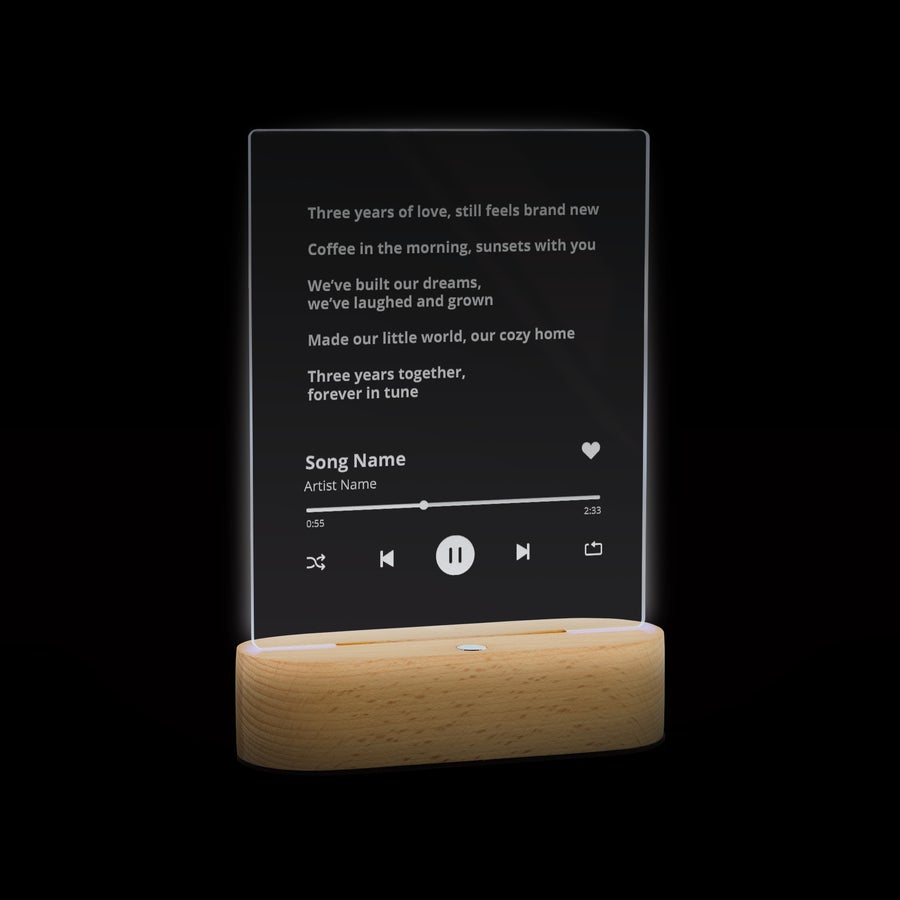 Luce musicale personalizzata Luce musicale personalizzata