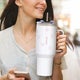 Juomamuki pillillä 1,2l - personoitu