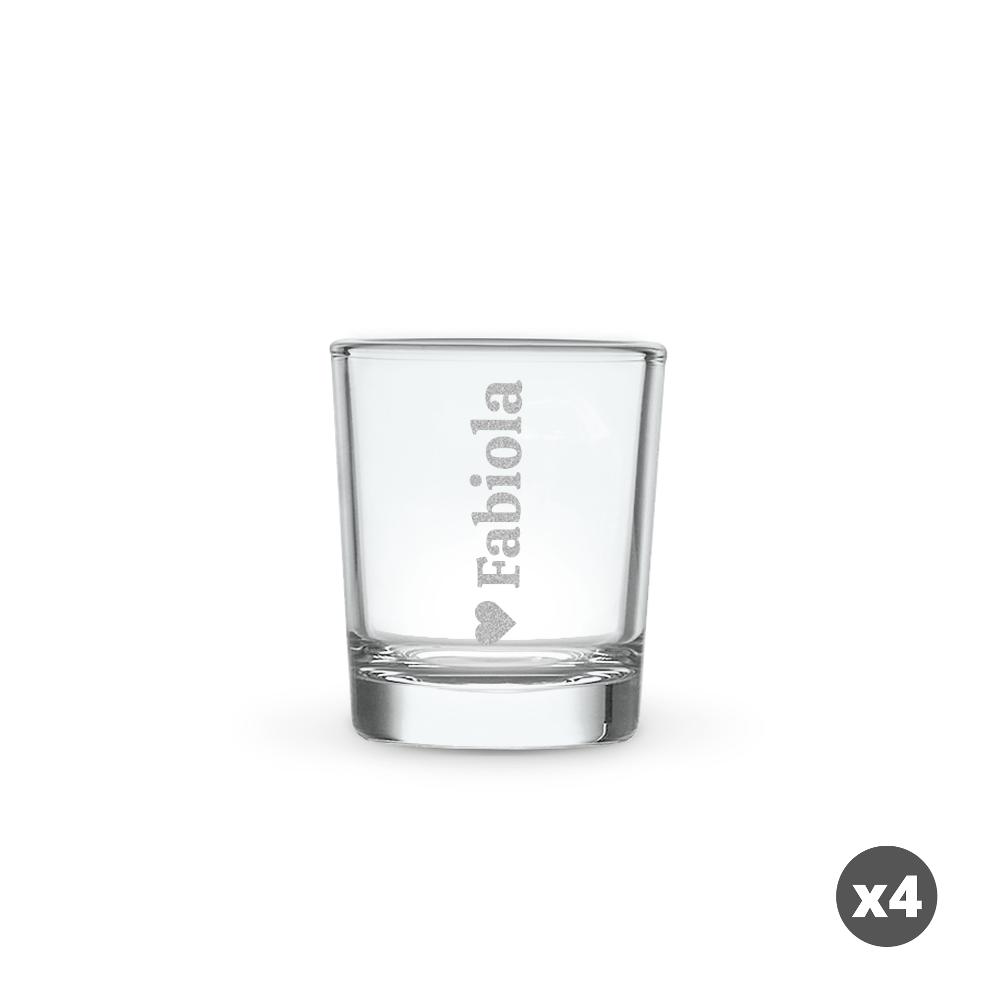 Schnapsglas mit Gravur