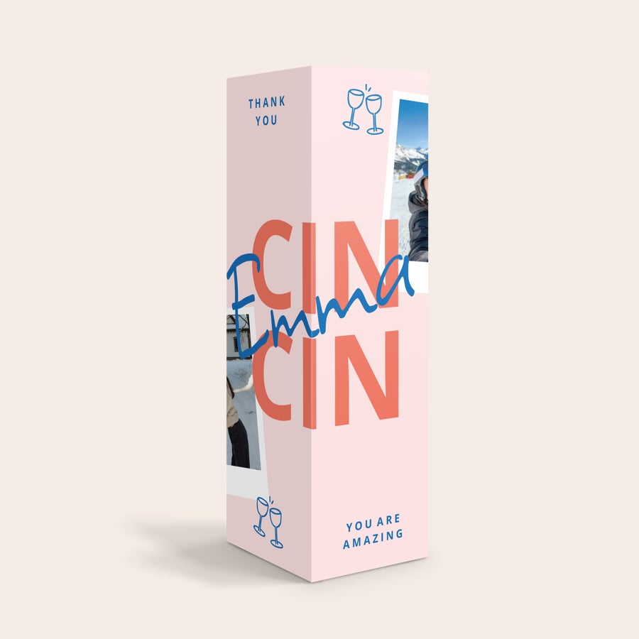 Caja de champán personalizada - Cartón Caja de champán personalizada - Cartón