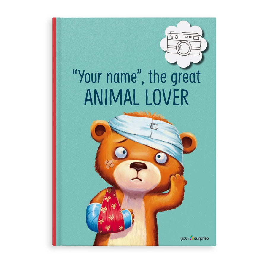 Personalised children's book - The Great Animal Lover - XL - Softcover