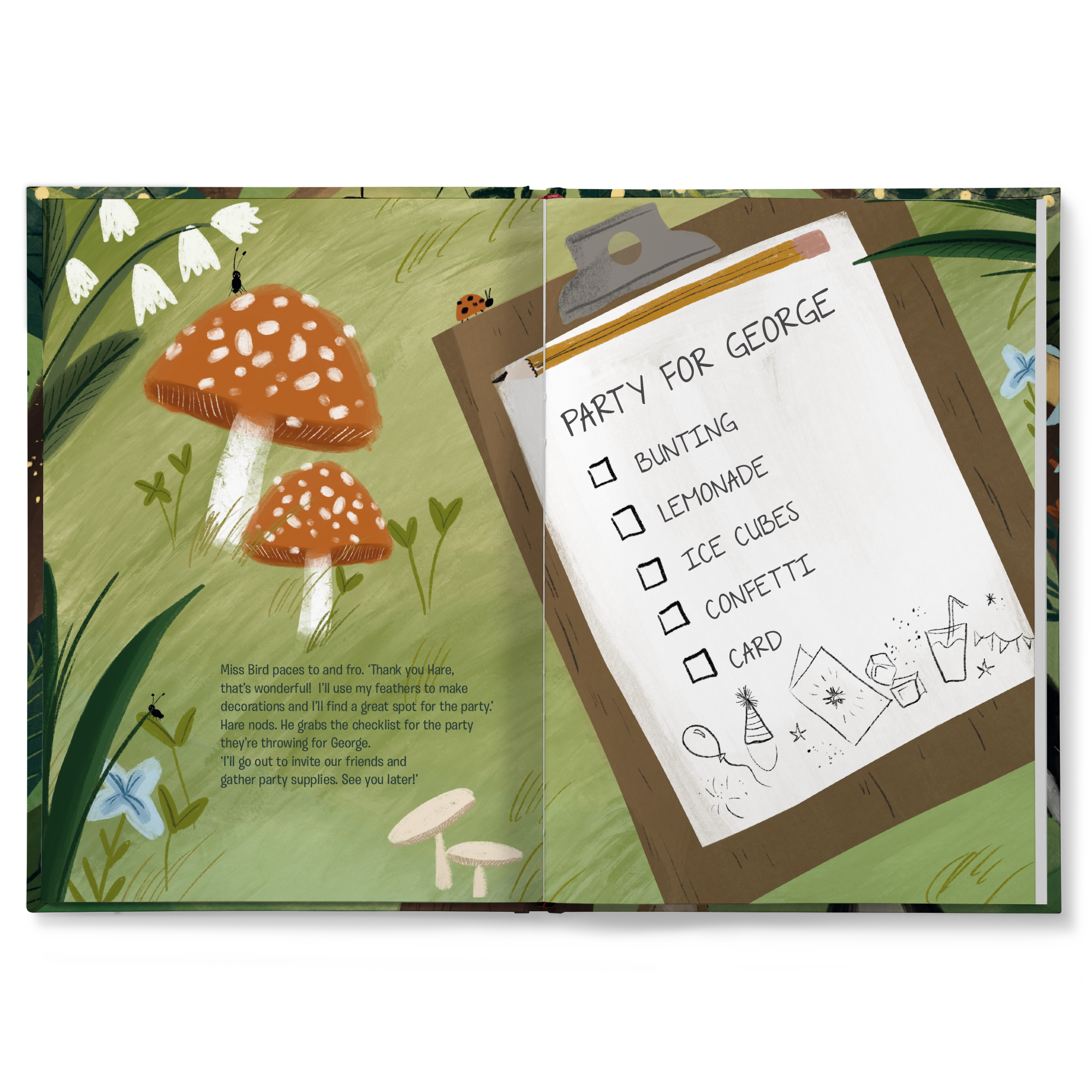 Personalised book - The Big Party Book