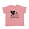 Camisa Baby personalizada - manga curta - Baby Pink - 62/68