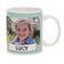 Unicorn mug with photo - White