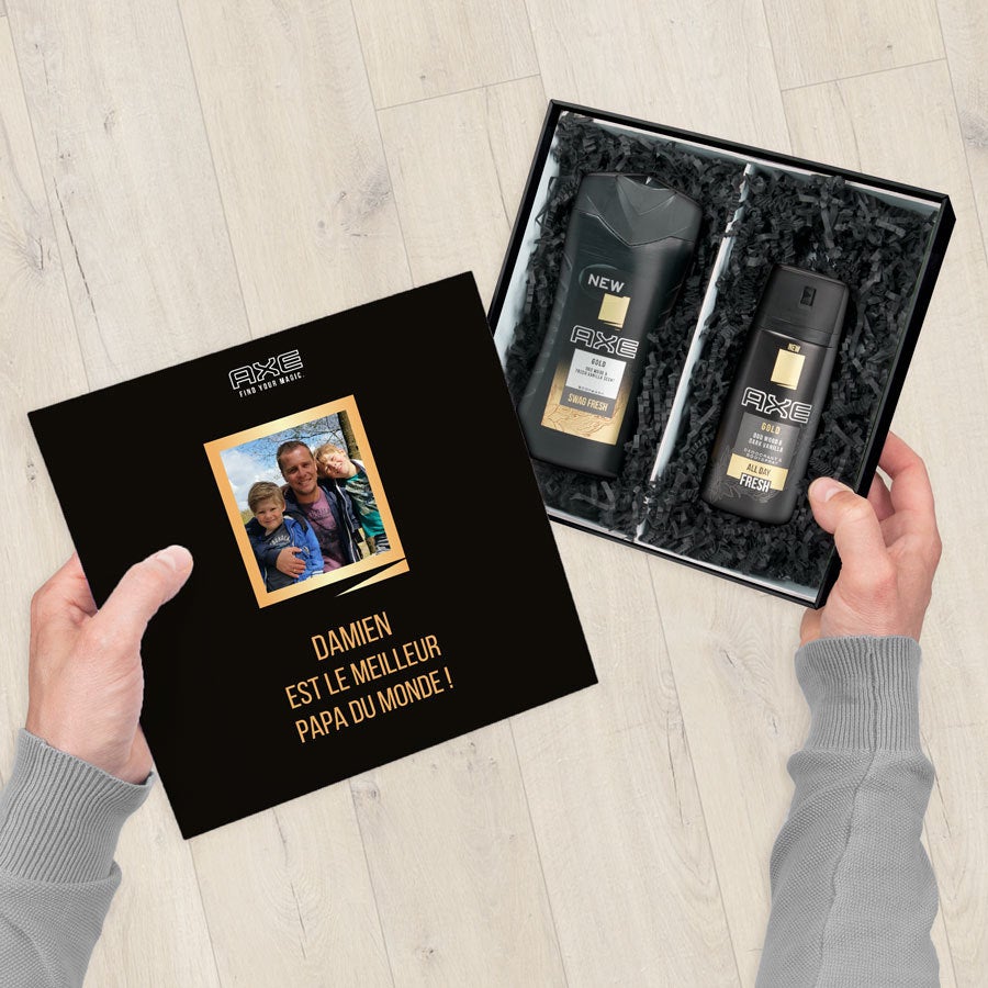 Coffret Axe Gold - Gel de douche & déodorant
