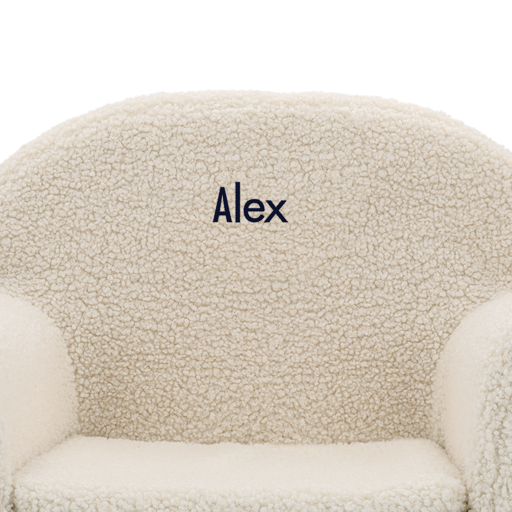 Fauteuil teddy - Brodé