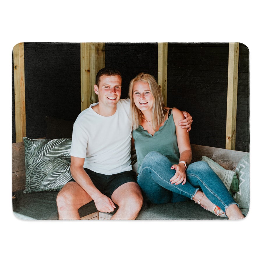 Personalised photo blanket