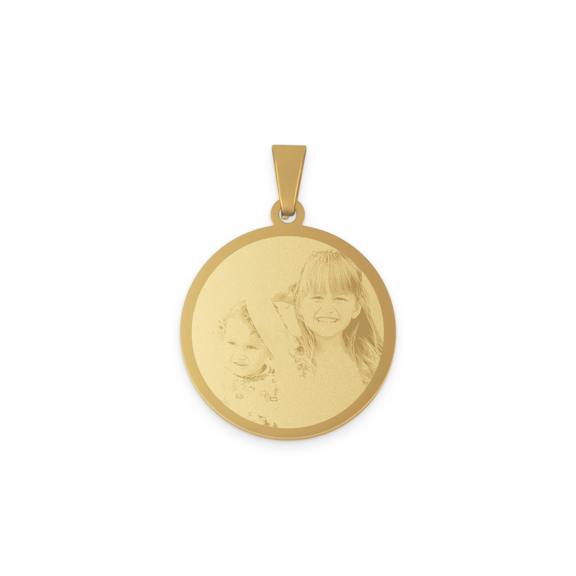 Halsband med runda hängen