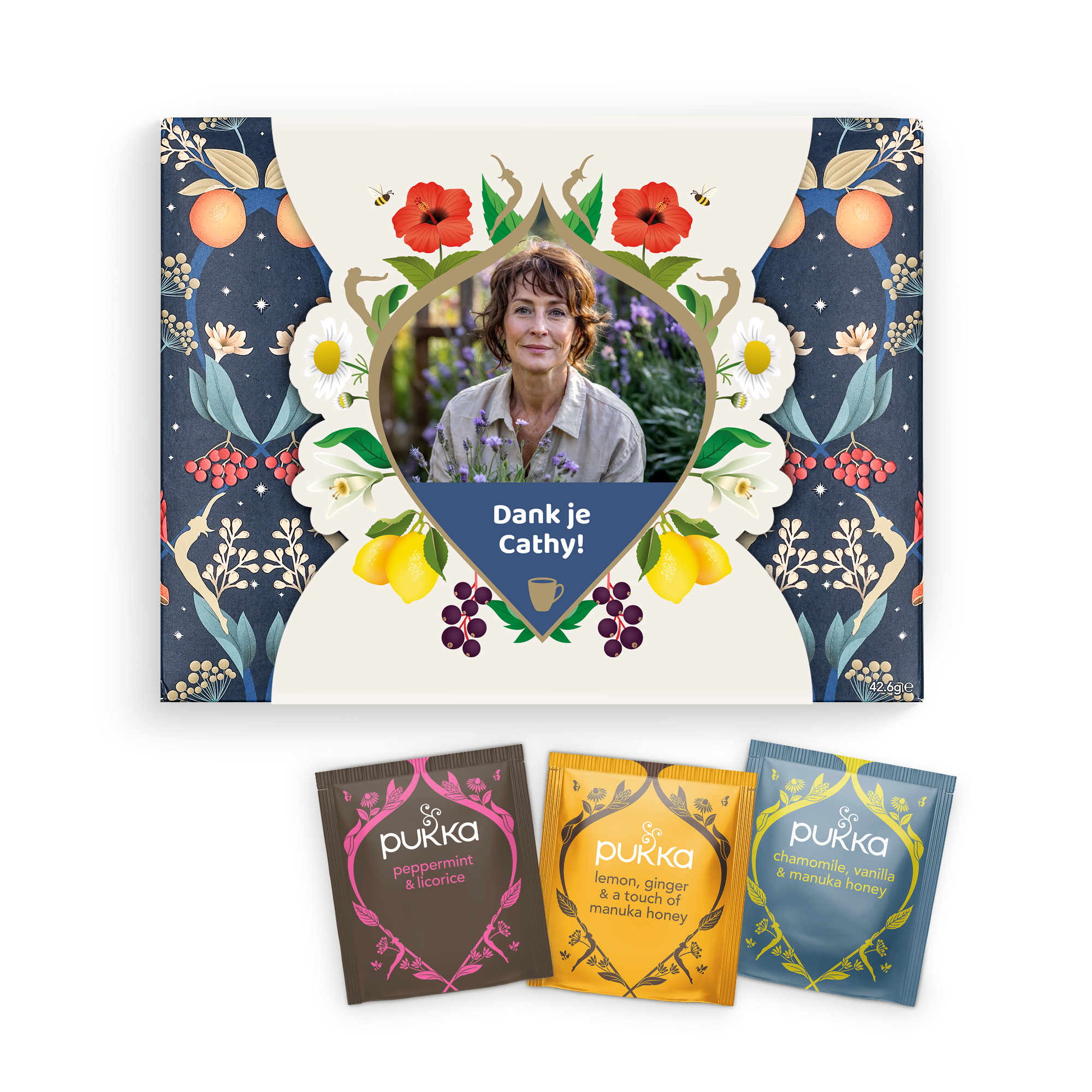 Gepersonaliseerde thee adventskalender - Pukka