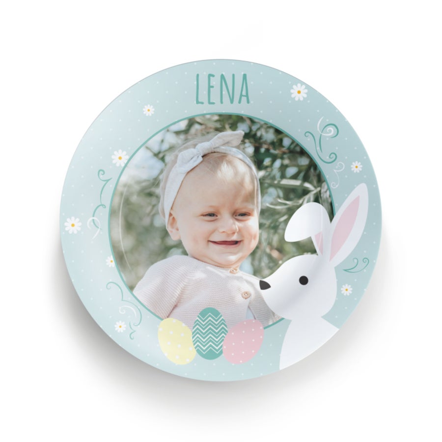 Teller bedrucken - Ostern