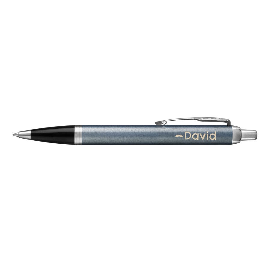 Parker - IM ballpoint pen - Blue grey (right-handed)