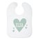 Baby bib - White