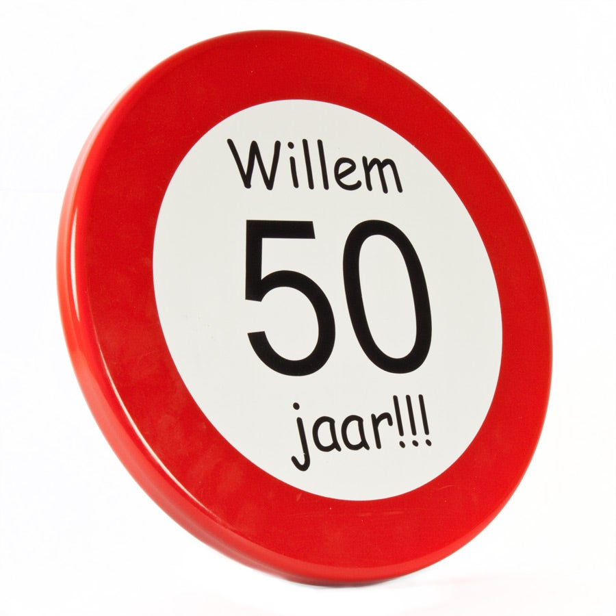 Verkeersbord met naam - Ø30