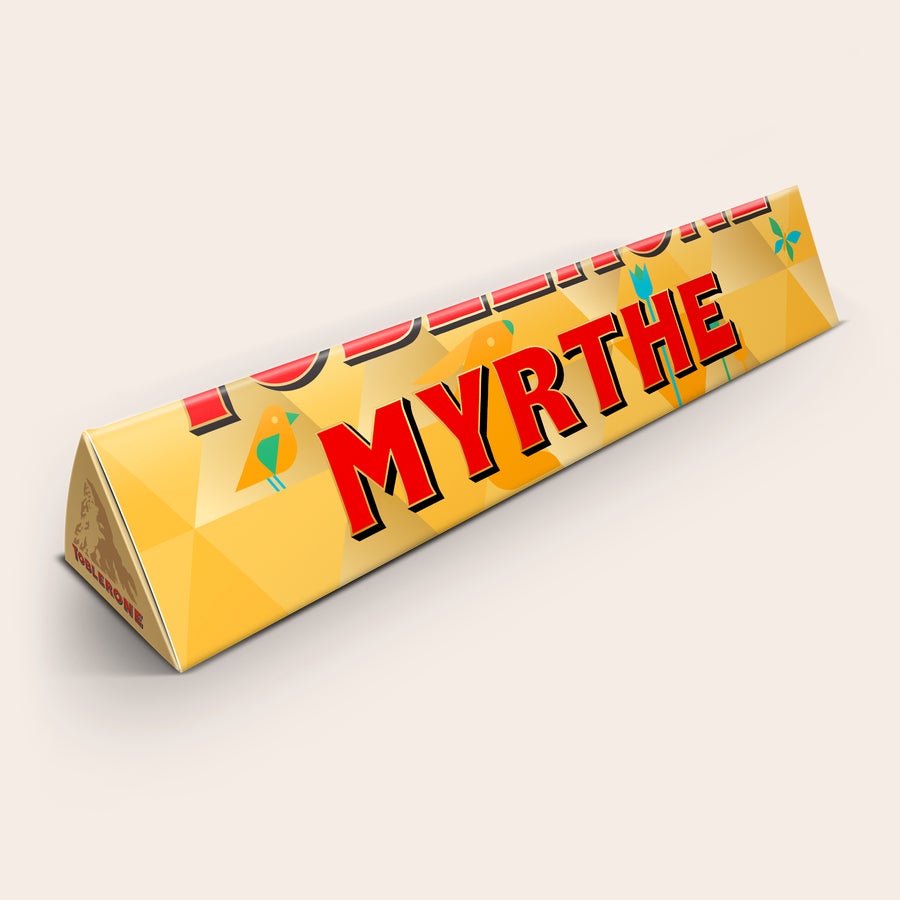 Toblerone met naam Toblerone met naam