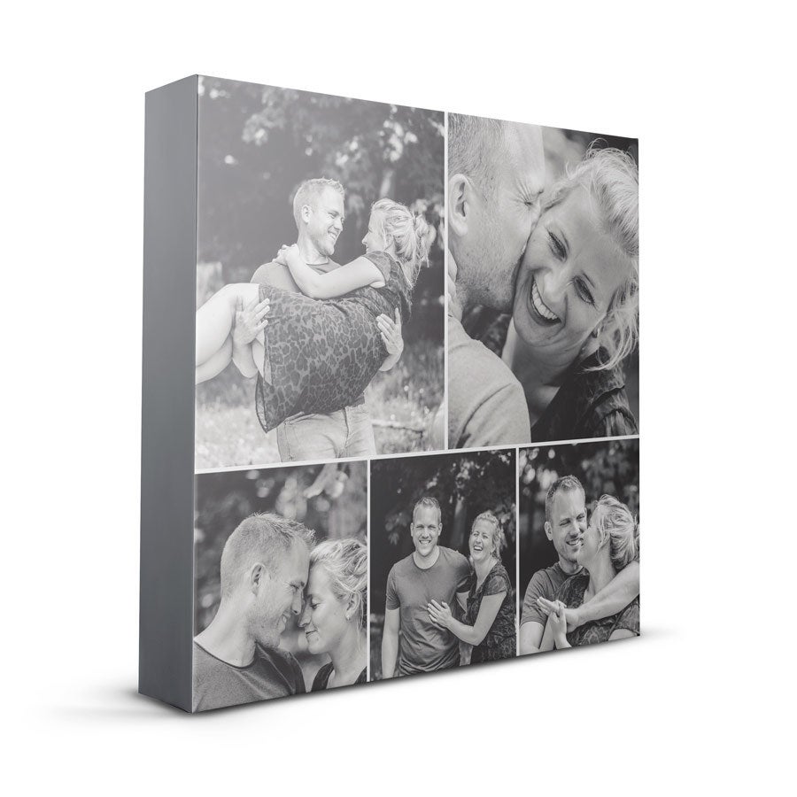 Personalised photo canvas