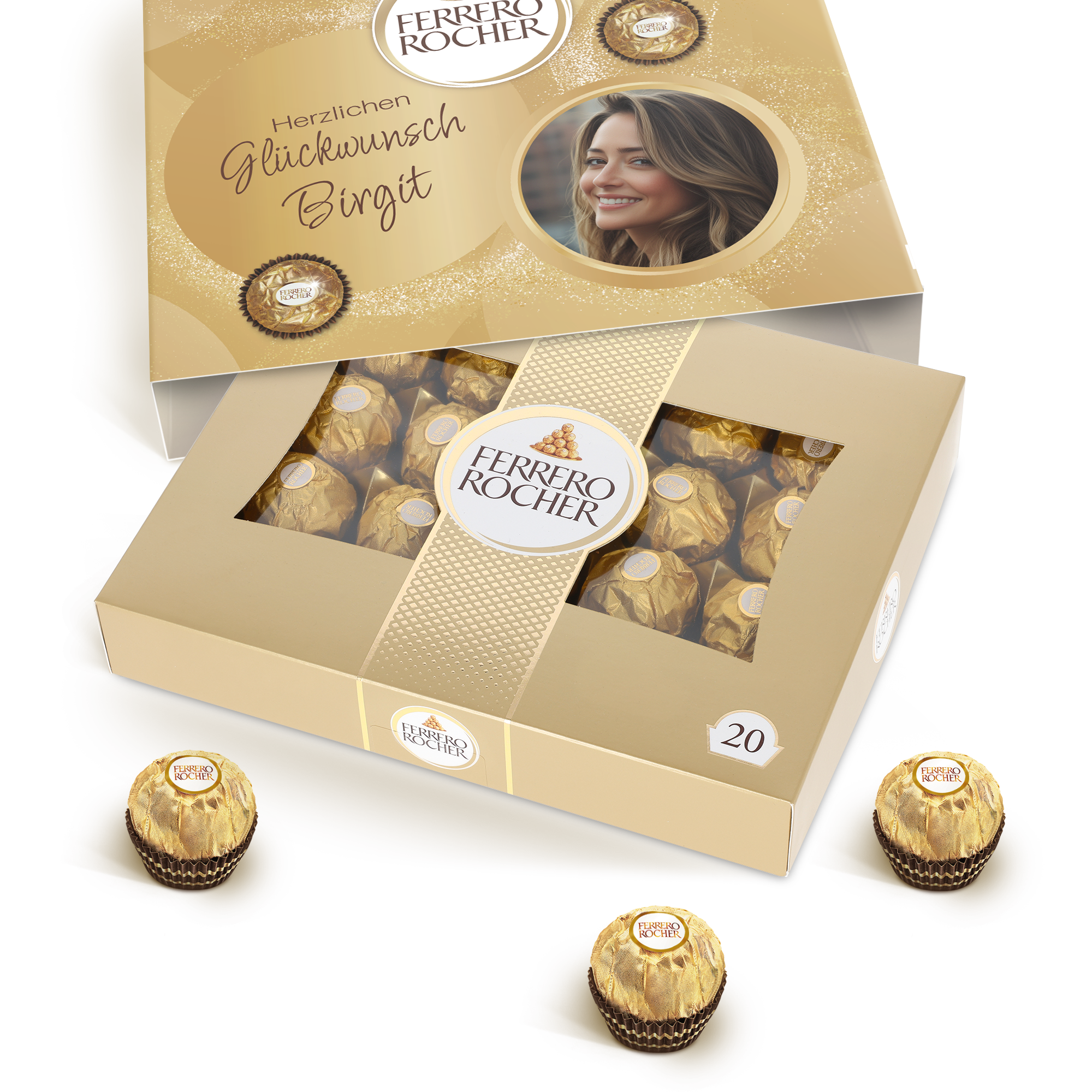 Ferrero Rocher personalisiert