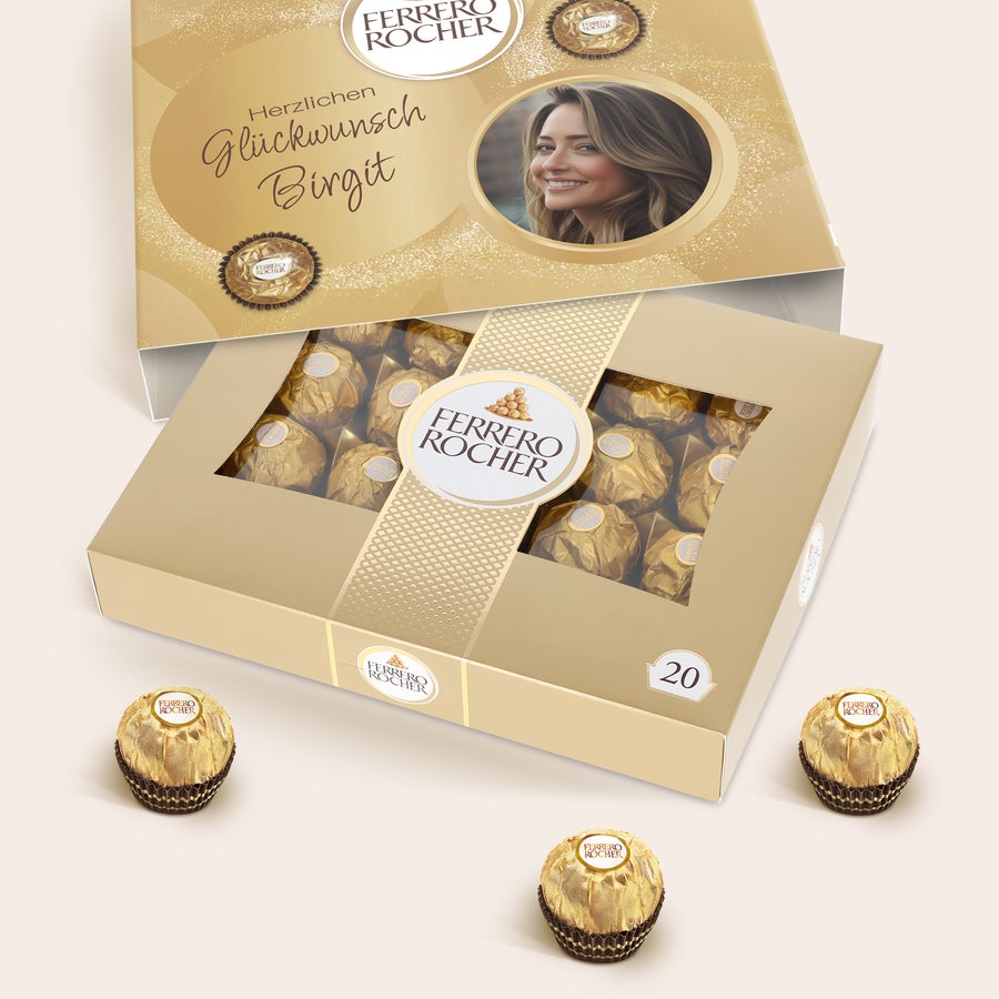 Ferrero Rocher personalisiert Ferrero Rocher personalisiert