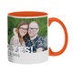 Tasse mit Foto - Orange