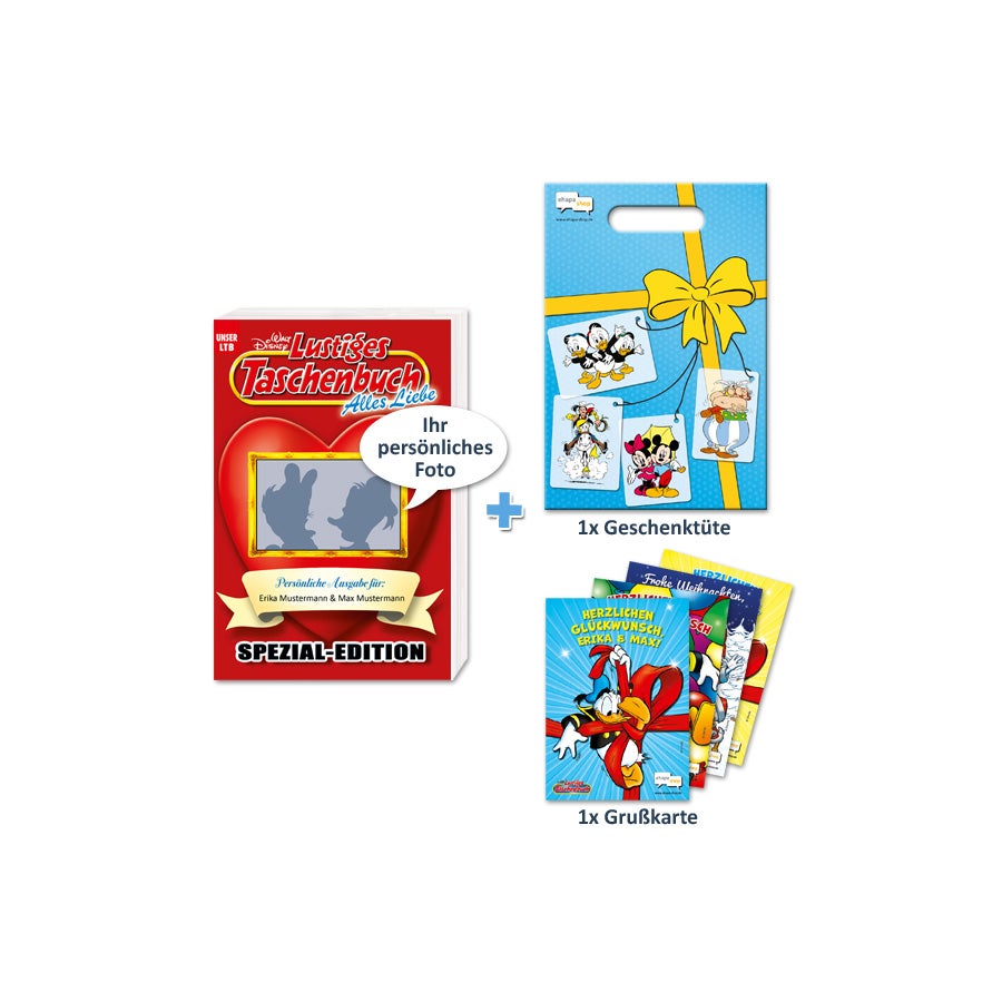 Lustige Taschenbücher Geschenkpaket