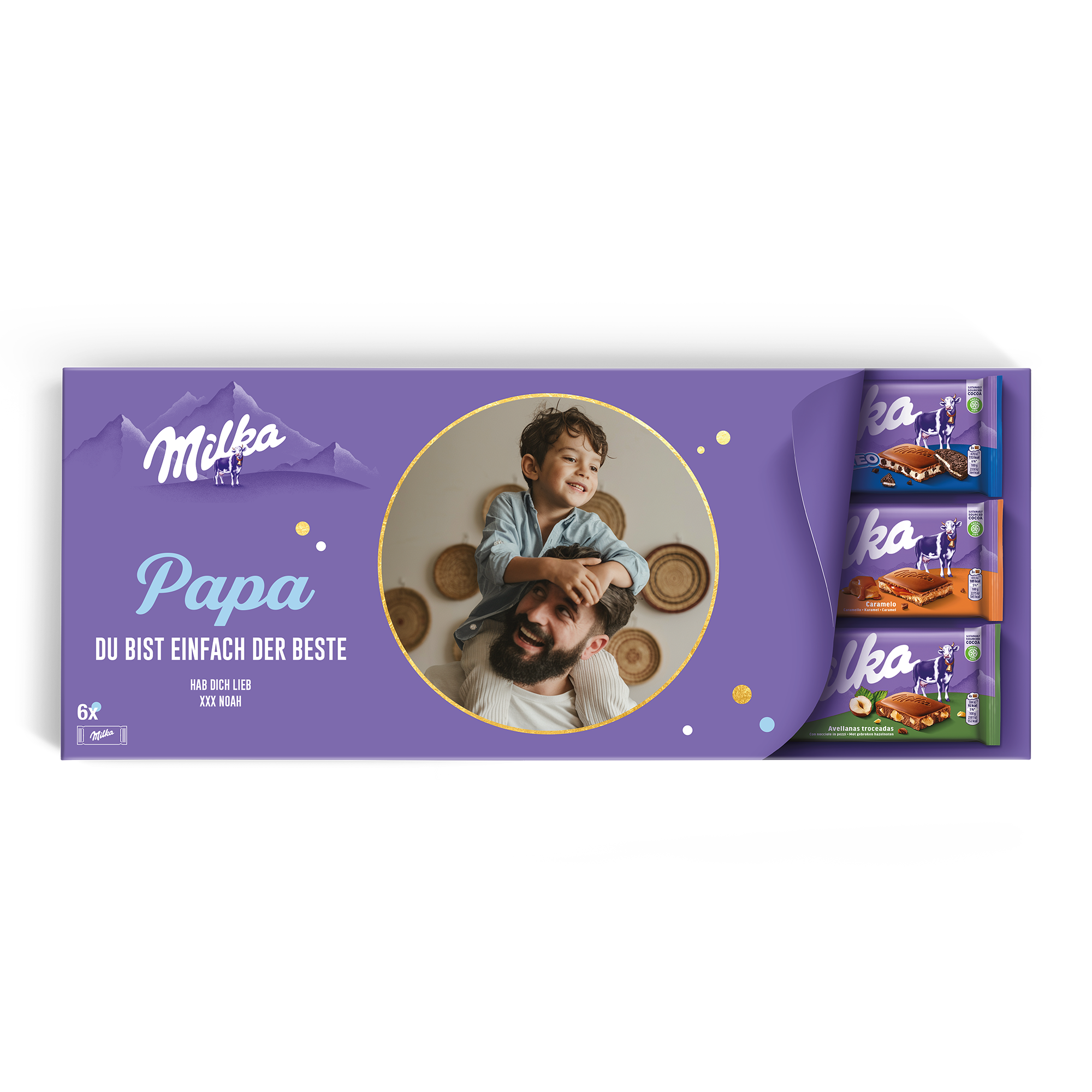 Riesen Milka Schokolade Personalisiert
