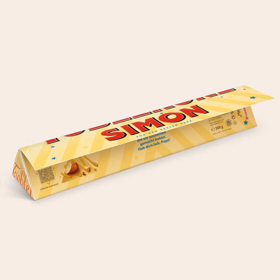 Toblerone Best Dad Personalisieren Toblerone Best Dad Personalisieren