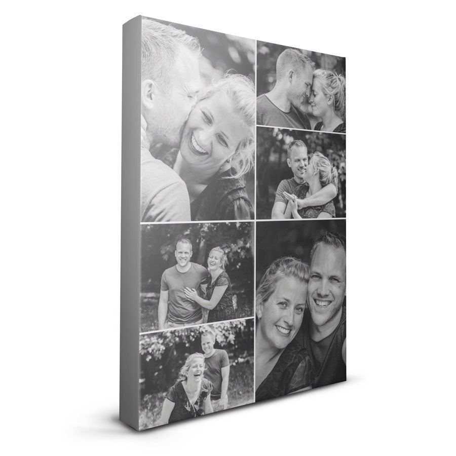 Personalised photo canvas