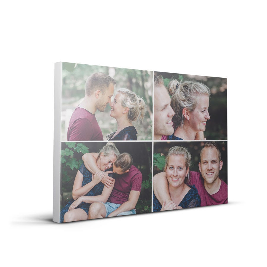 Personalised photo canvas