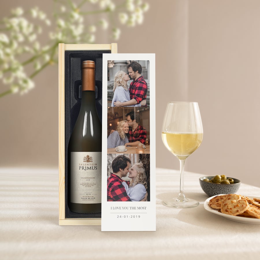 Wijn Salentein Primus Chardonnay personaliseren Wijn Salentein Primus Chardonnay personaliseren