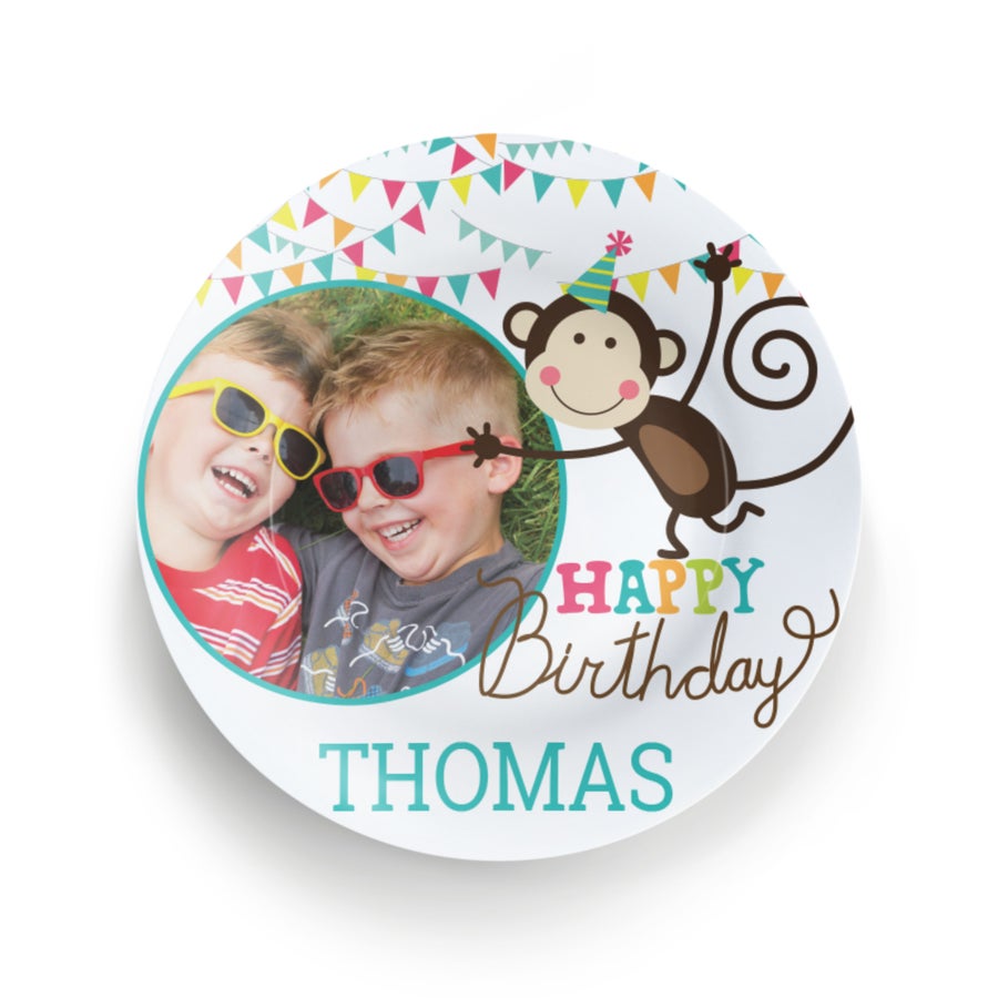 Personalised plate - Birthday