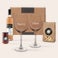 Personalised wine & snacks gift set Personalised wine & snacks gift set