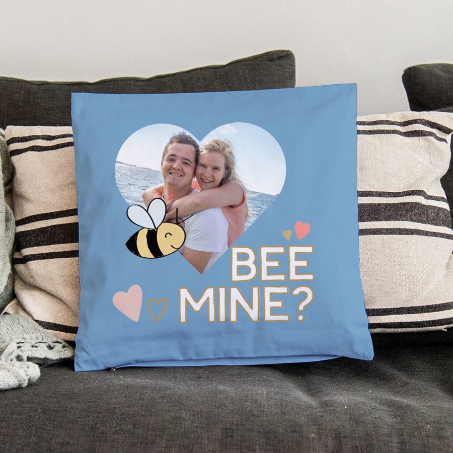 Liefdeskussen bedrukken Liefdeskussen bedrukken