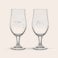 Hjemmebryg tønde med 2 glas med indgravering Hjemmebryg tønde med 2 glas med indgravering