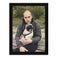 Marco de fotos personalizado - Cristal - Negro - 30 x 40 cm