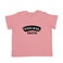 Baby T-Shirt bedrucken- Kurzarm - Babyrosa - 62/68