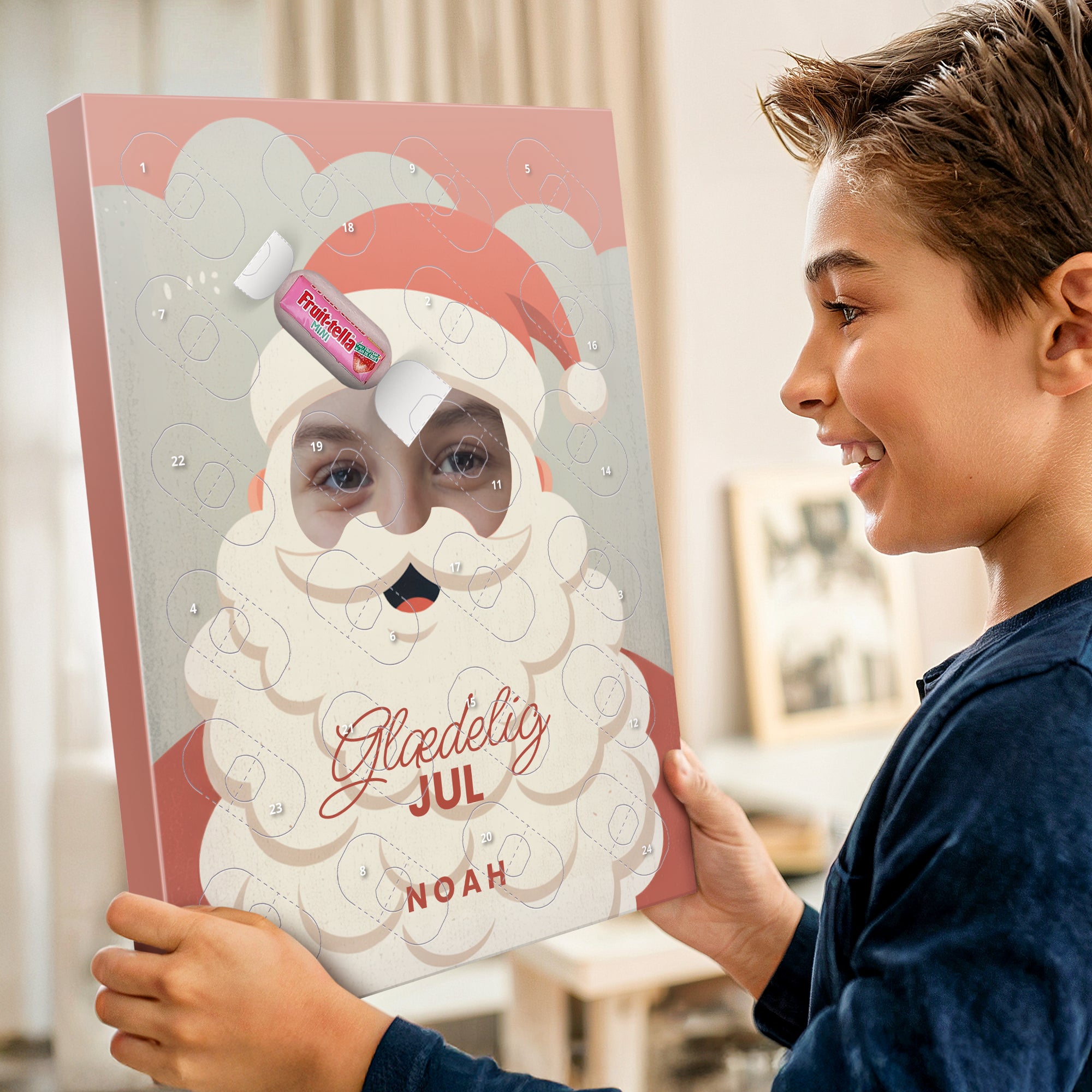 Personlig slik adventskalender
