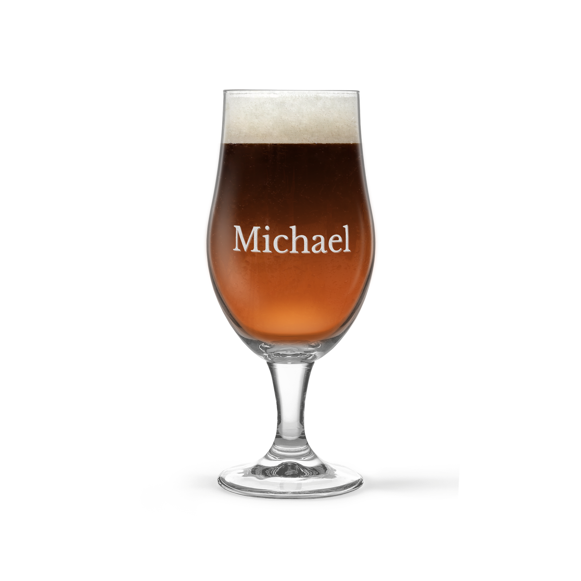 Personalised craft beer glass - 6 pcs