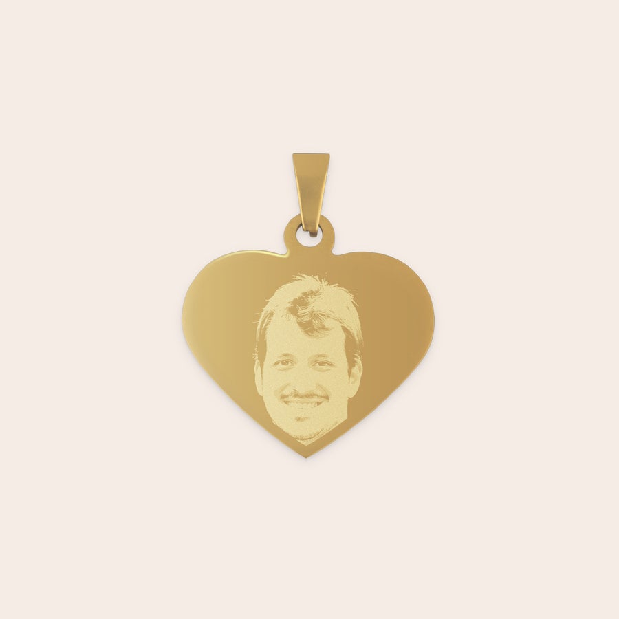 Engraved heart necklace Engraved heart necklace