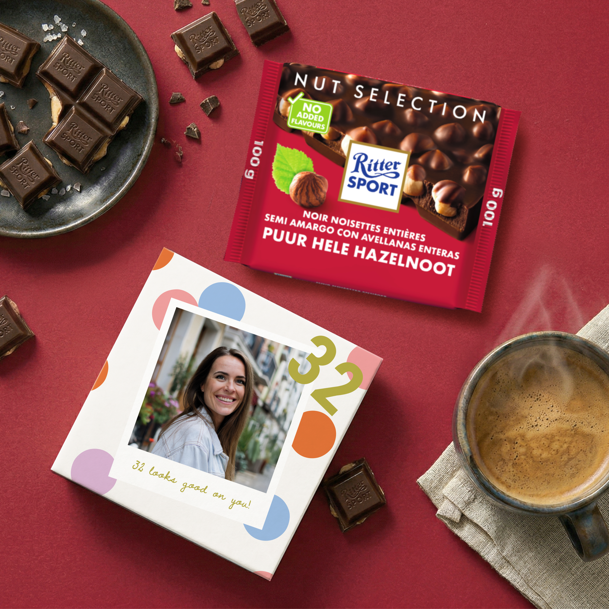 Chocolate Ritter Sport personalizado