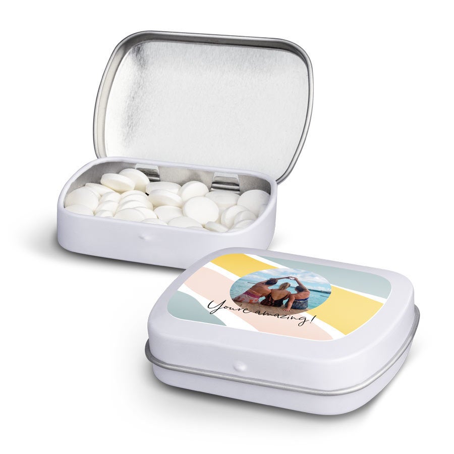 Personalised Gift Tin - Peppermints