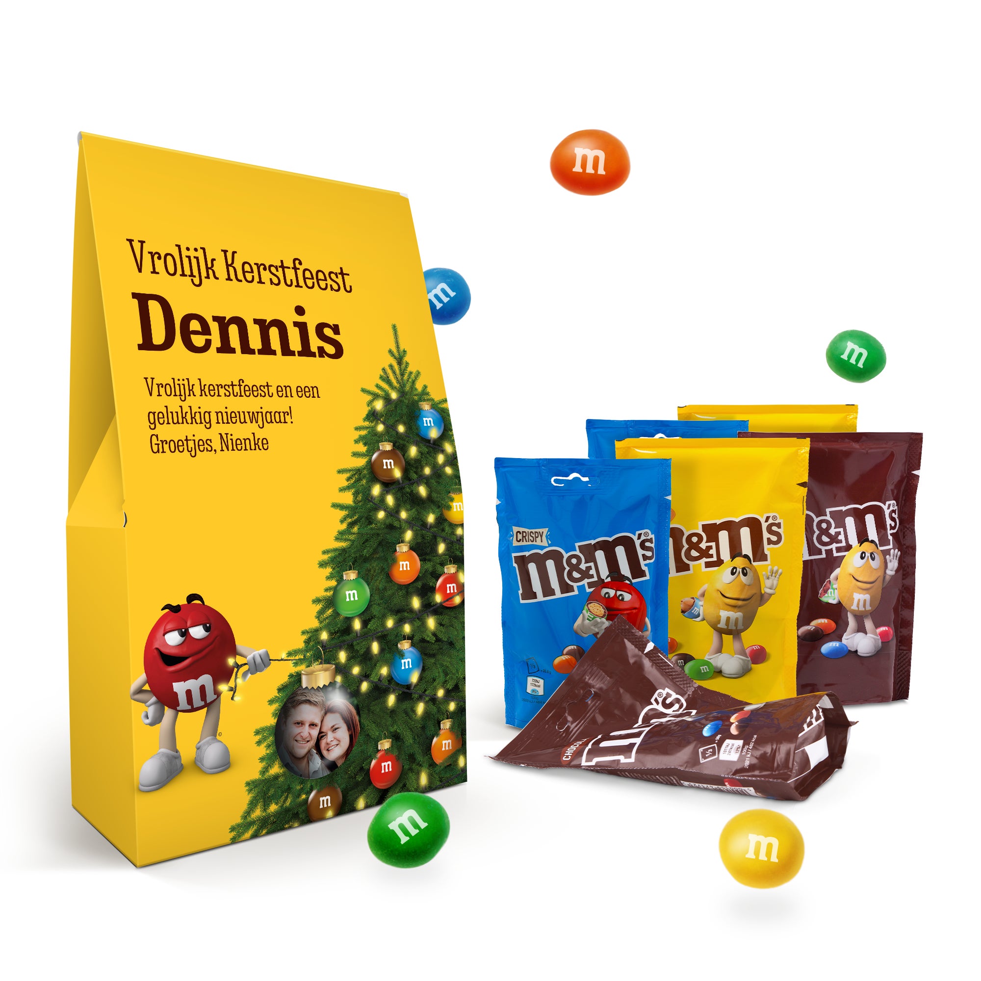 XL M&M&apos;s box personaliseren