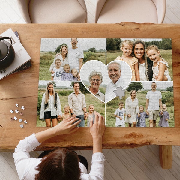 Pussel med egen bild - 1500 bitar
