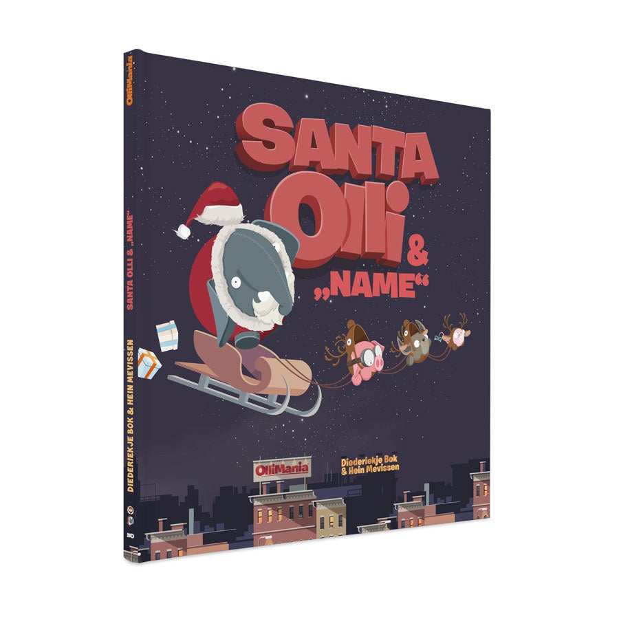 Personalisiertes Weihnachtsbuch - Santa Olli - XXL Version