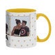 Tasse mit Foto - Gelb
