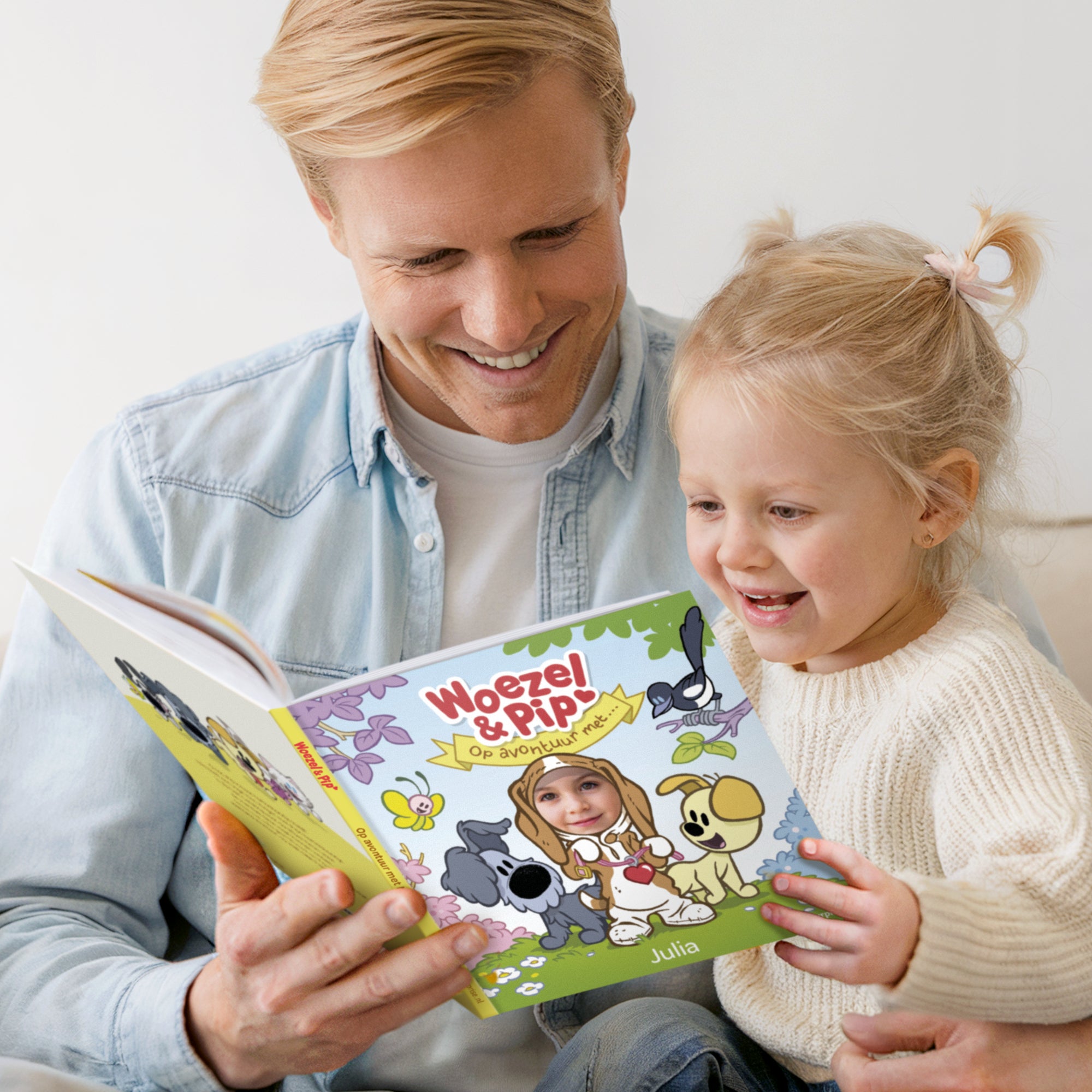 Gepersonaliseerd kinderboek - Woezel Pip apos;op Avontuur metapos;