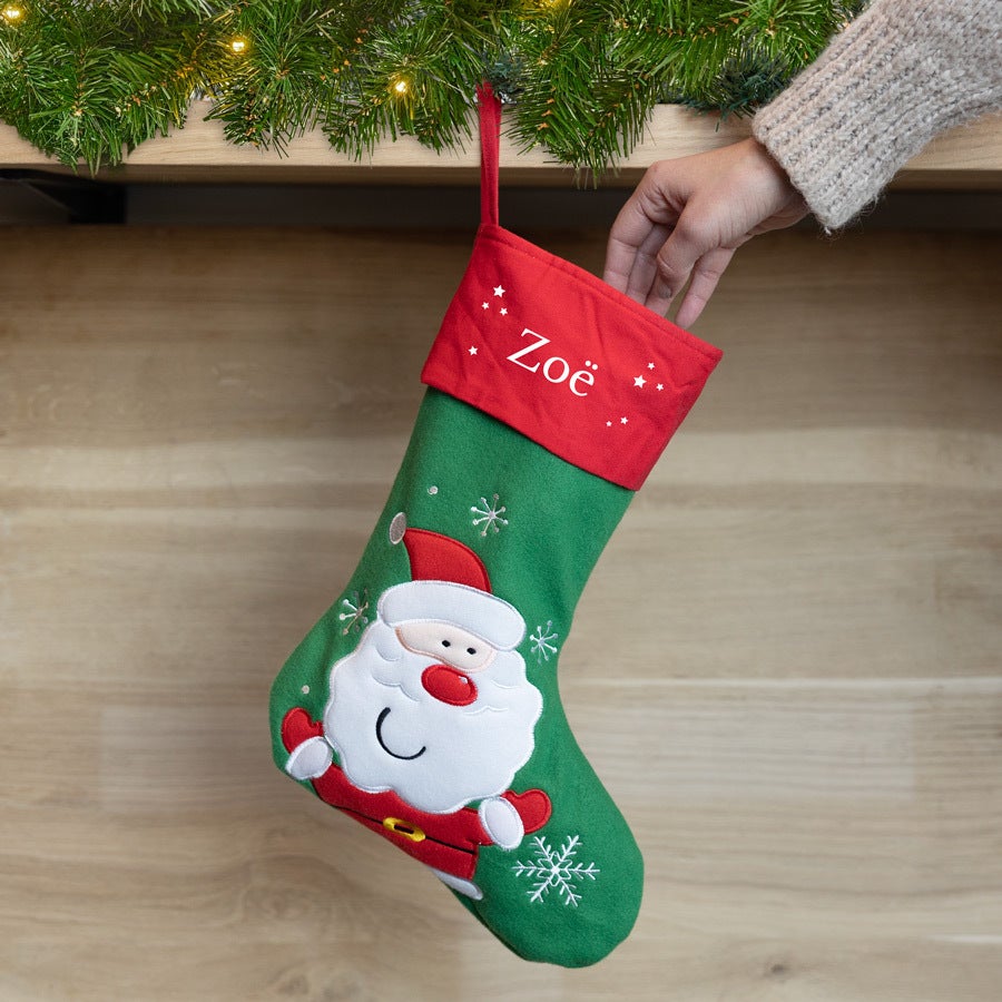 Personalised Christmas stocking