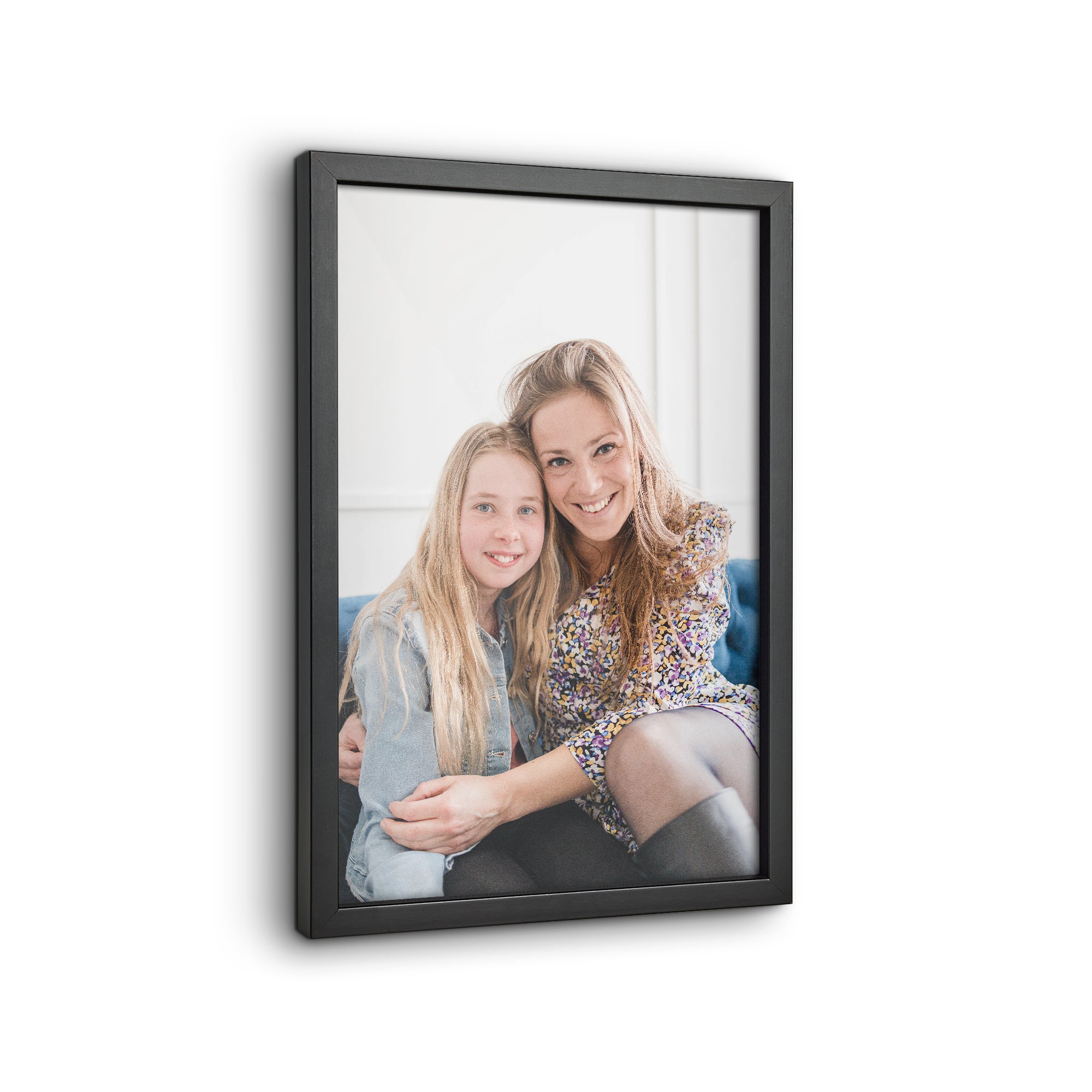 Zwarte lijst met gepersonaliseerde fotoafdruk 20x30