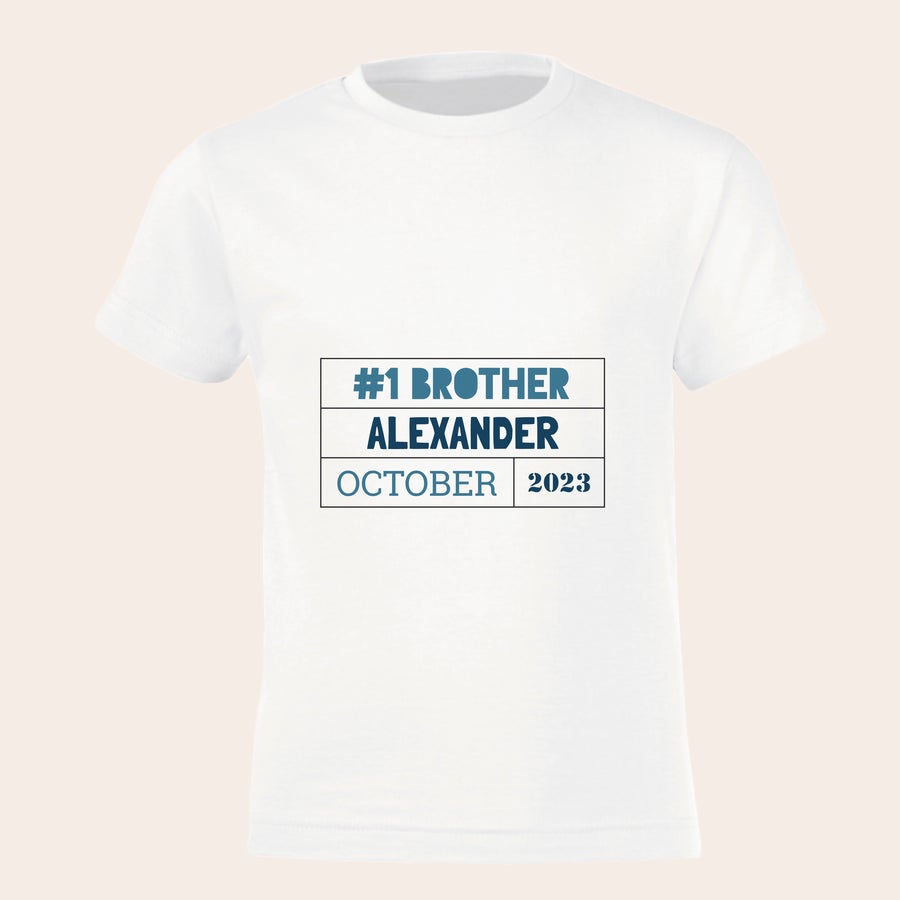 Personalised t-shirt - Big brother / sister Personalised t-shirt - Big brother / sister