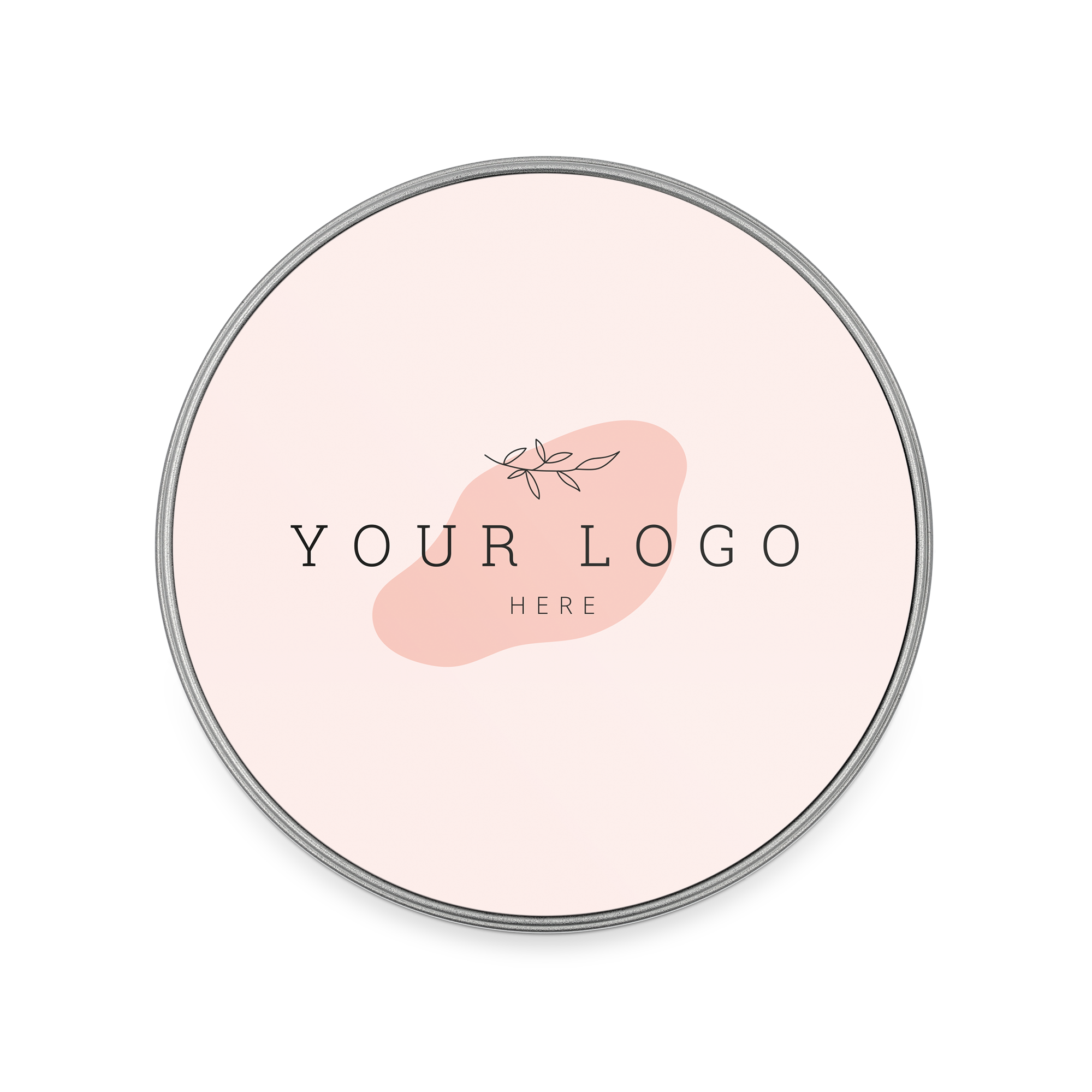 Okrągła puszka prezentowa z ciasteczkami Oreo, z personalizowanym wieczkiem z własnym logo i grafiką