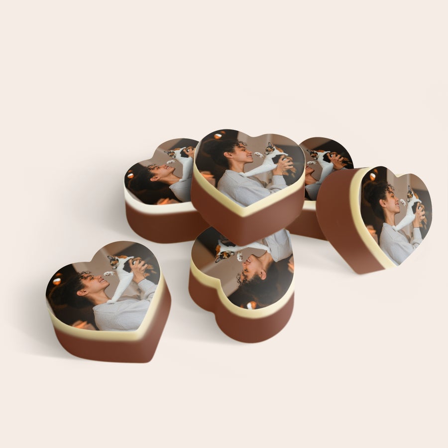 Chocolats Coeur personnalisés Chocolats Coeur personnalisés