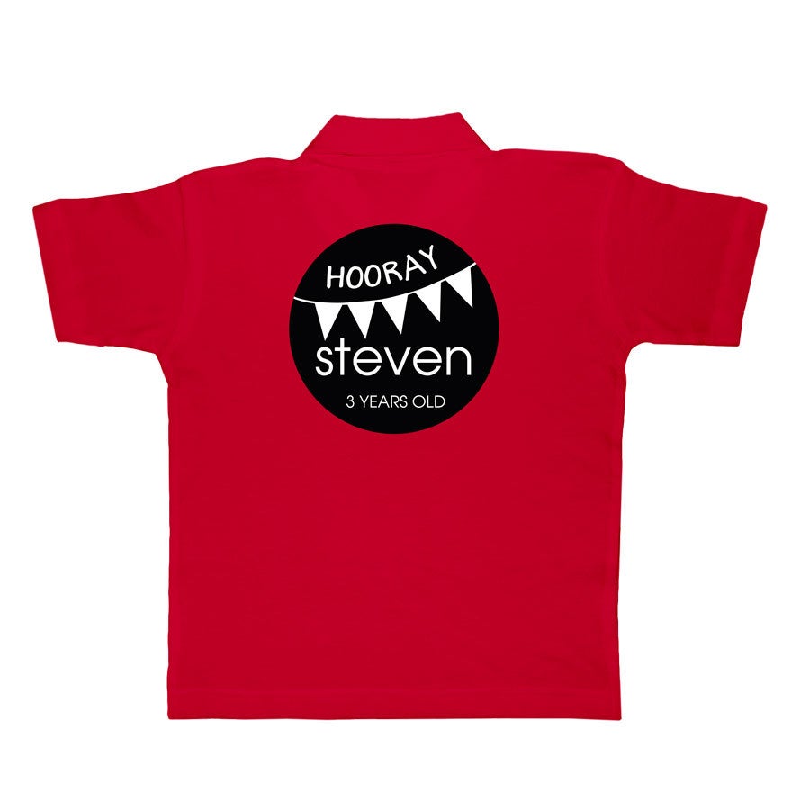 Polo ing - Kids - Red - 4 év